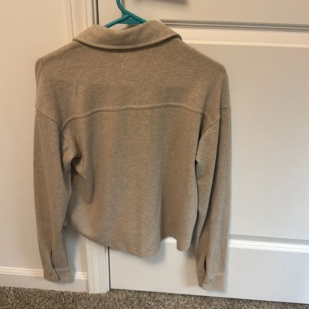 Beige Shacket - Picture 6 of 6